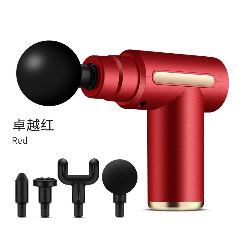 Transfronterizo mini pistola de fascia portátil relajador muscular doméstico recargable masajeador mini eléctrico para atrapar la fascia image 9