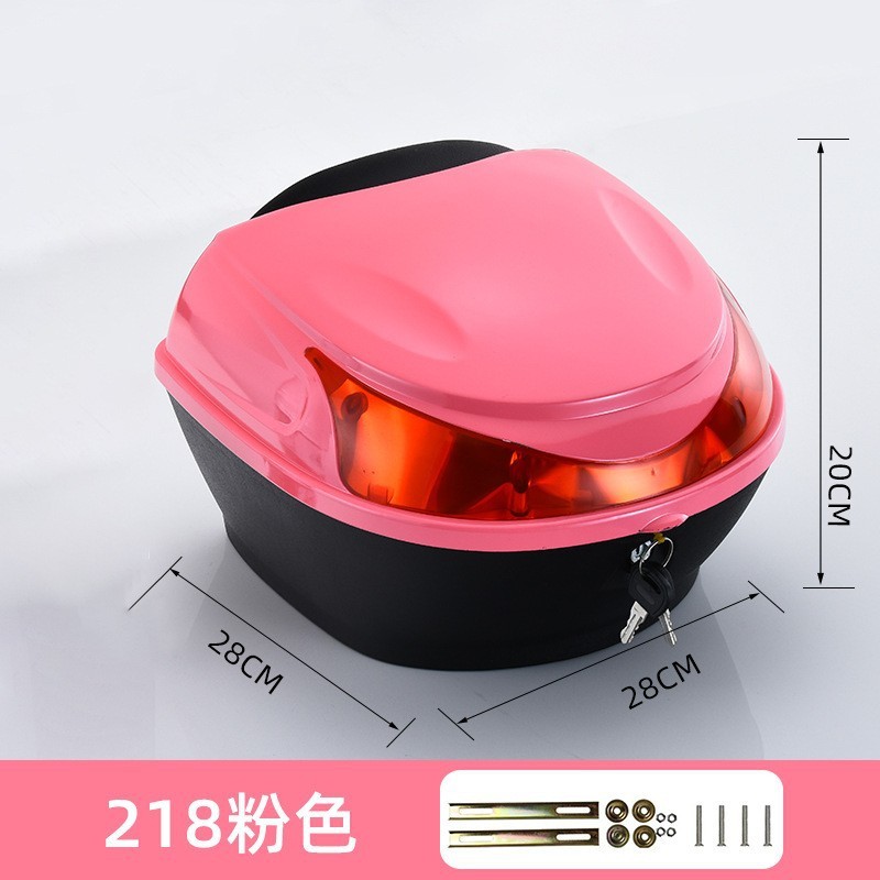 カスタマイズされたオートバイのトランク、電気自動車のトランク、バッテリー車の収納ボックス、電気収納ボックス、大容量のトランク|undefined