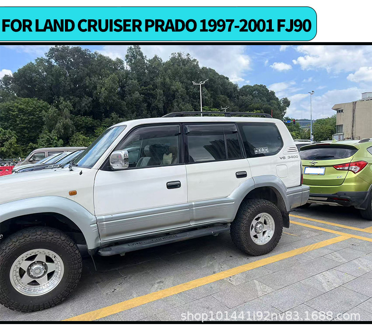 2024 Toyota Prado Prado LC250Window visor special car window rainproof eyebrow