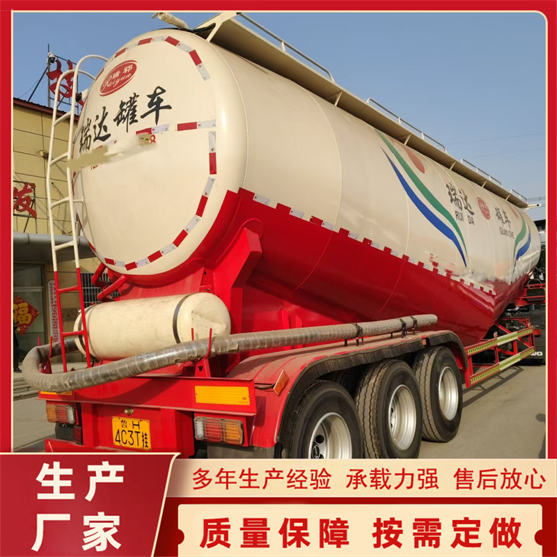 Export Sales of Bulk Cement Tankers, 50-Cubic Meter Powder Material Transporters, and Ash Powder Tankers
