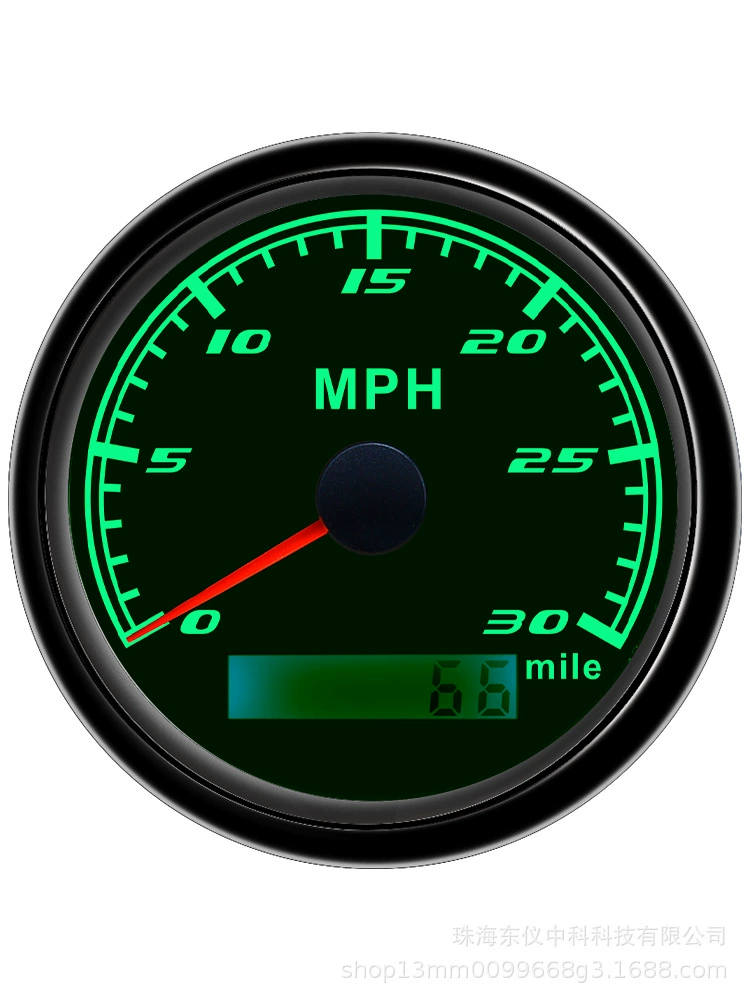 Gps speed odometer 85mm car general car speedometer speedometer speedometer speedometer smart display GPS meter