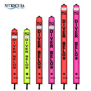 ✅ Diving Nylon Smb Sea Snorkeling Deep Diving Signal Positioning Warning Diving Elephant Inflatable Buoy Reflective Line