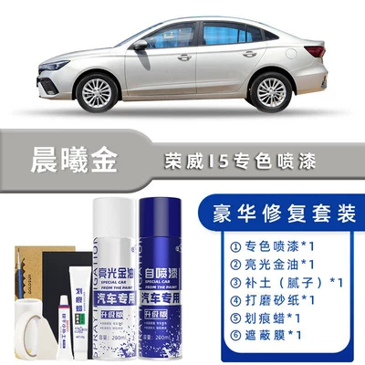 Avtomobil boya qələmləri — Ei5 Ronglin Gray Paint Touch-Up Pen - color-classification-dawn-gold-luxury-repair-free-soil-replenishment-scratch-wax-masking-film-tools