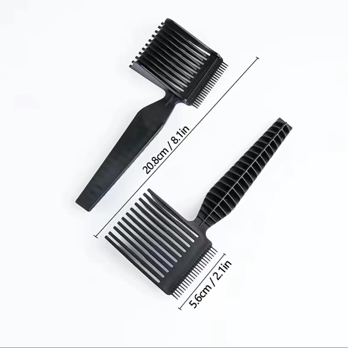 Cross-border Barber Fade Combs men's hair comb gradient comb oil head caliper comb long handle Clipper comb