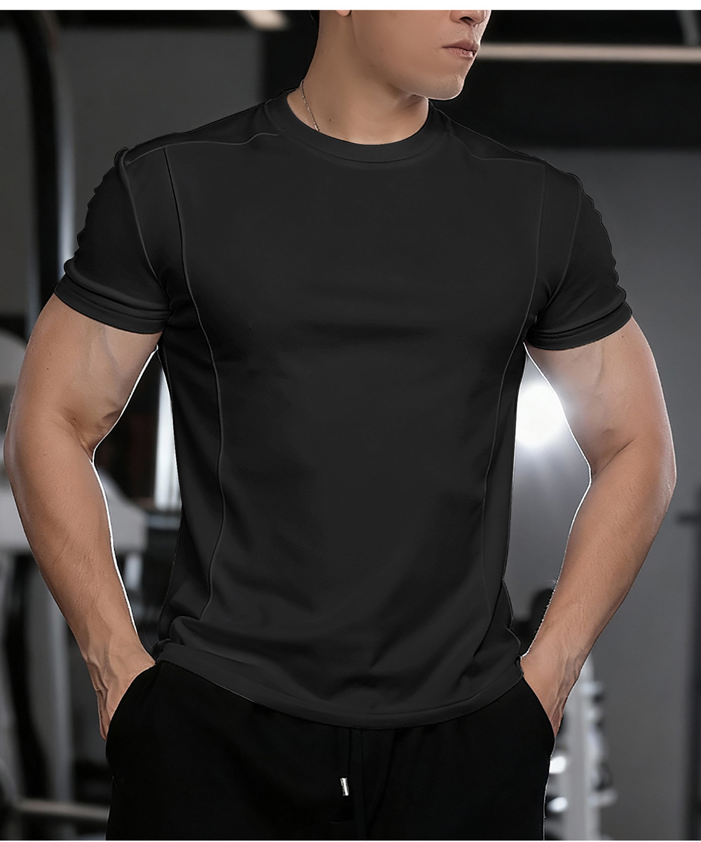 Herren Performance Trainings T-shirt Ultra Stretch Schnelltrocknend_voghion.com