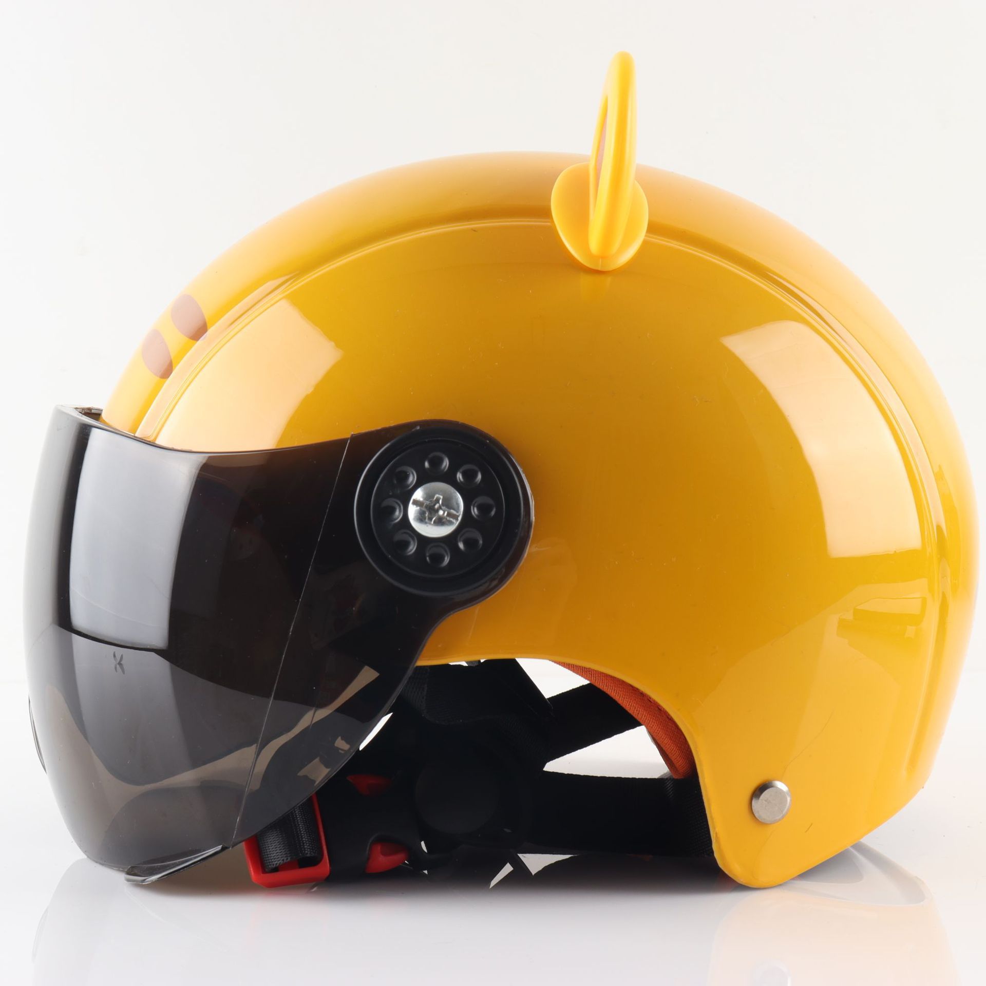Cross-Border Exclusive Supply of Electric Vehicle Children's Helmets, Cartoon Cute Half-Helmets, Bear-Shaped Helmets for Kids, Students, and Babies for Cycling