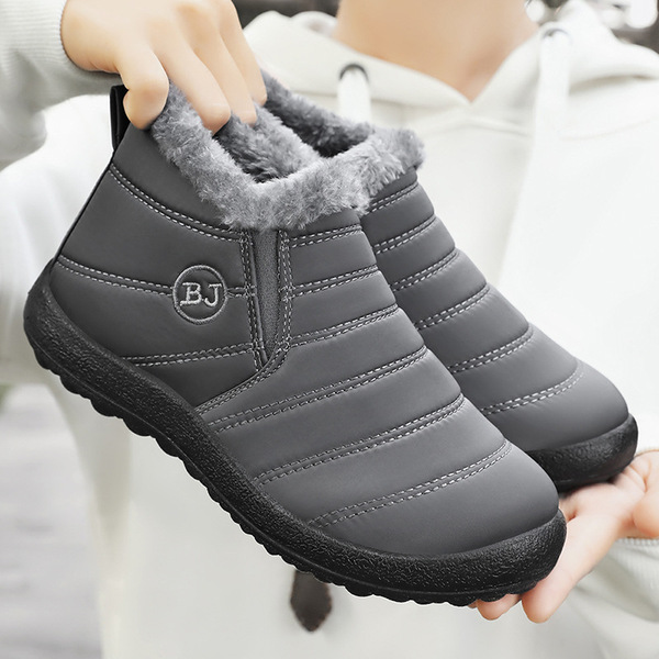 winter polyurethane keep warm casual walking shoes