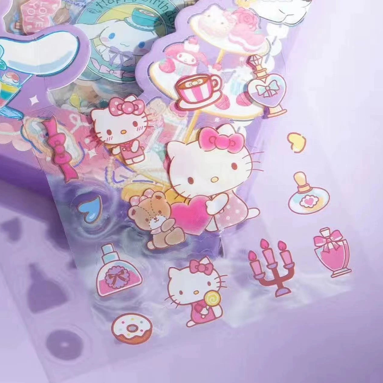 Стикеры Sanrio 100 штук без повторения Kolo Mi Jade Guogou Вертка Подарочная коробка наклейки для девушек детей детский справочник
