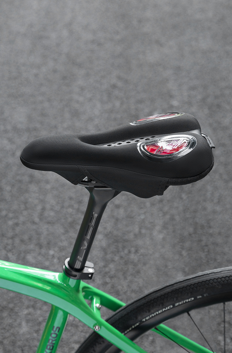 Copricuscino per mountain bike Locke Brothers, in silicone spesso e confortevole, a sgancio rapido, per uomo e donna_voghion.com