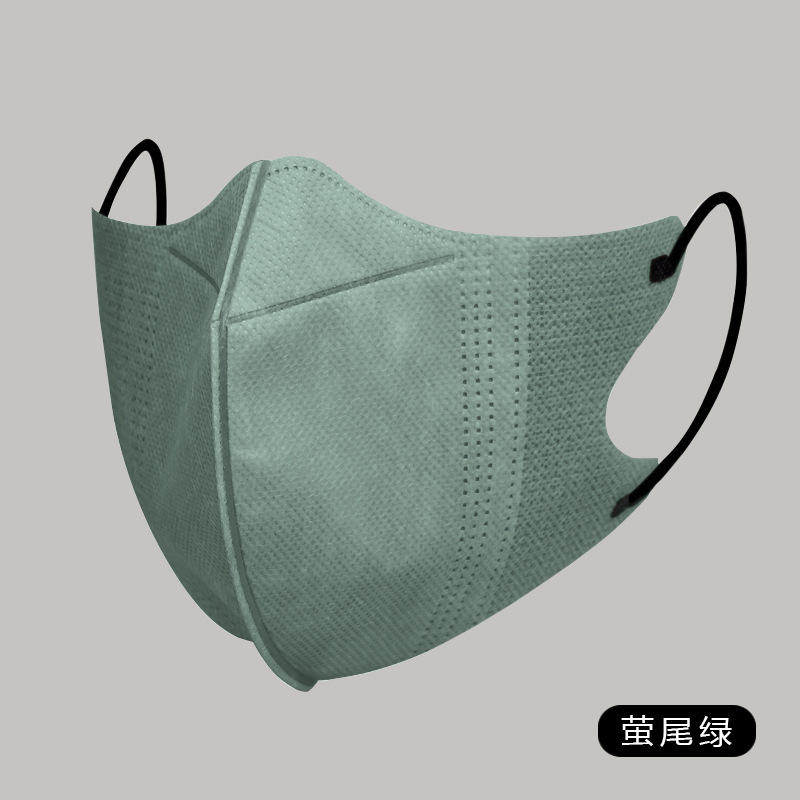 Morandi 3d máscara tridimensional desechable transpirable cara linda moda de alto aspecto de protección de embalaje independiente al por mayor