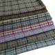TR woven spring and summer new texture skin-friendly comfortable plaid lazy sense drape loose wide leg pants fashion cloth