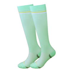 Junmeilong long compression socks marathon running socks fitness sports badminton jumping exercise women's long compression socks