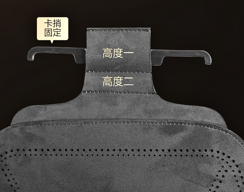 Saddle Cushion Car Cushion Advanced Suede Seat Cover Small Man Waist Four Seasons Half Pack Suede Ventilated Seat Cushion Wholesale