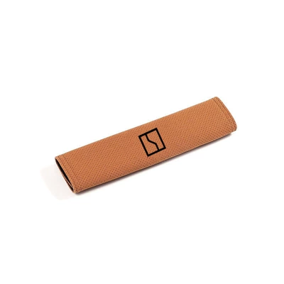 Suitable for polar Krypton: Seat belt shoulder pad - cognac-color-215cm-1-piece