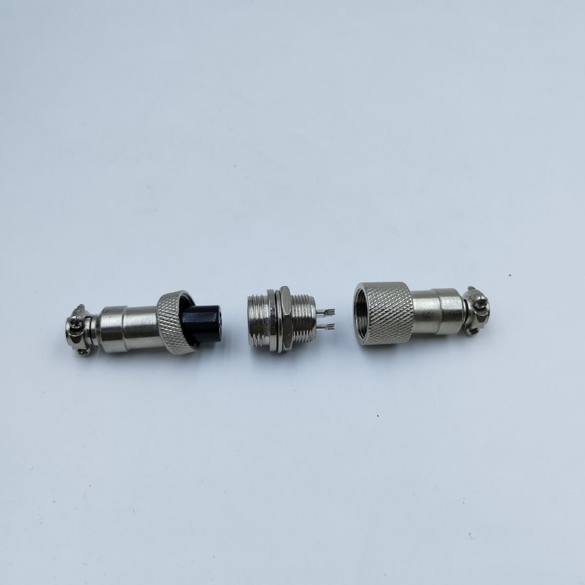 Factory Customized Gx12 Plug-In Aviation Plug 2-7 Core Solid Silver-Plated Copper Pin M12 Aviation Head Connector