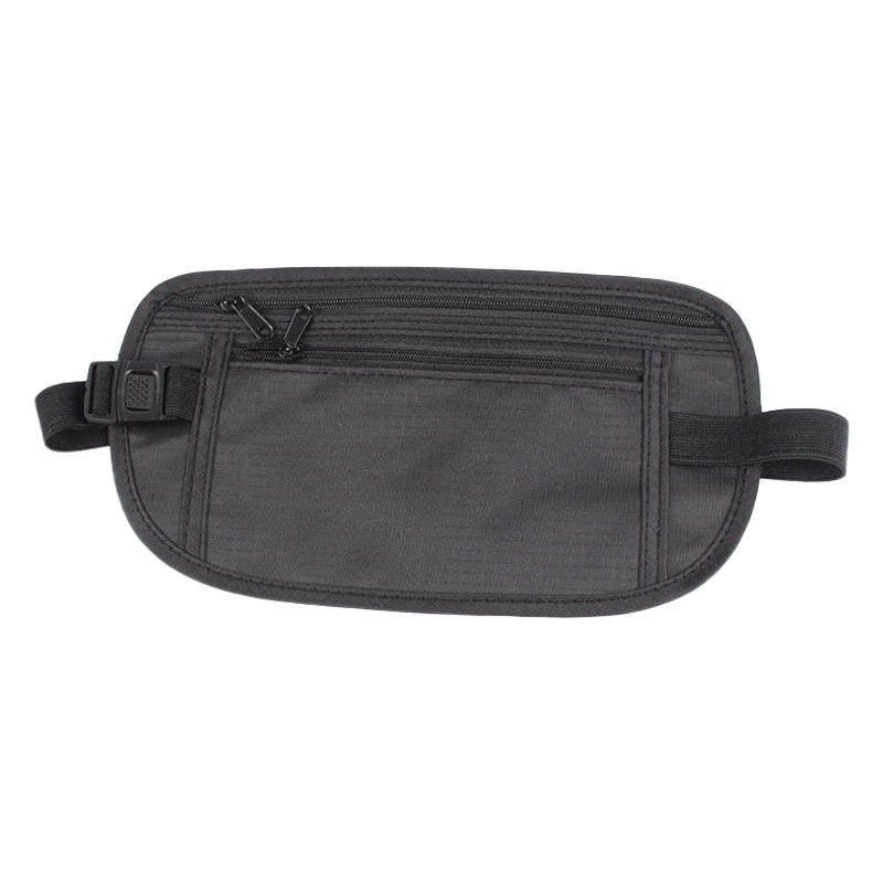 Cross-Border Outdoor Sports Waist Bag Running Storage Bag Solid Color Travel Phone Bag Close-Fitting Coin Storage Pouch
