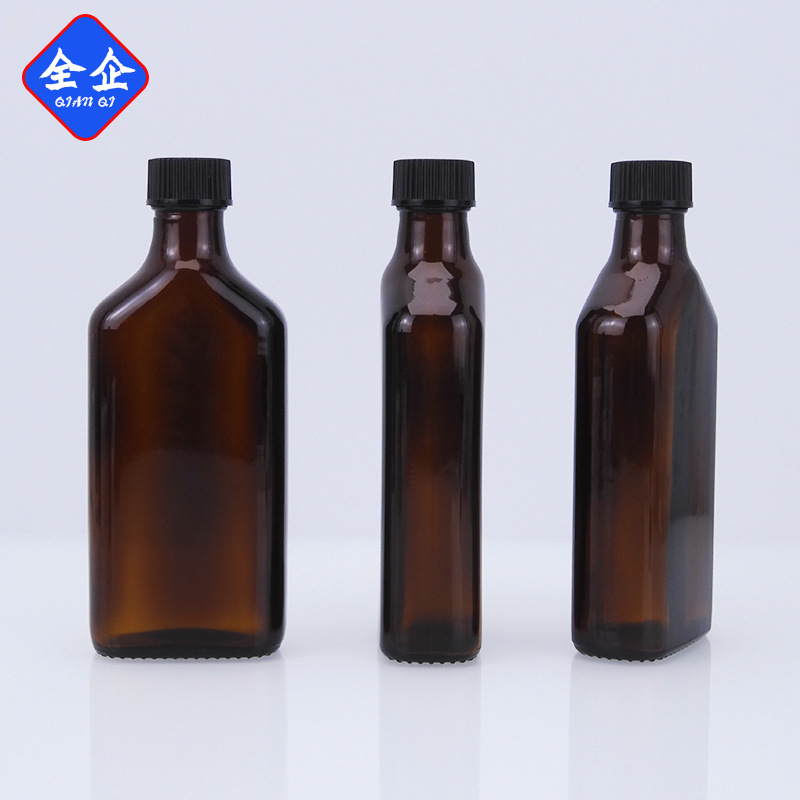 メーカー直供茶色茶色精油瓶ボストン原液瓶分注瓶ガラス瓶発油瓶100ml|undefined