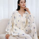 A variety of monthly clothing Japanese simple postpartum cotton pajamas for pregnant women in spring and autumn pregnant women breastfeeding suit