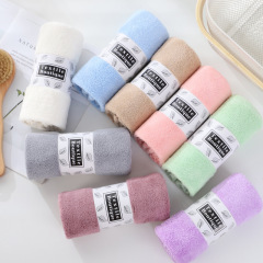 High-density coral velvet towel thickened strong water absorption manufacturer wholesale 35*75 daily necessities dealer super face towel face towel