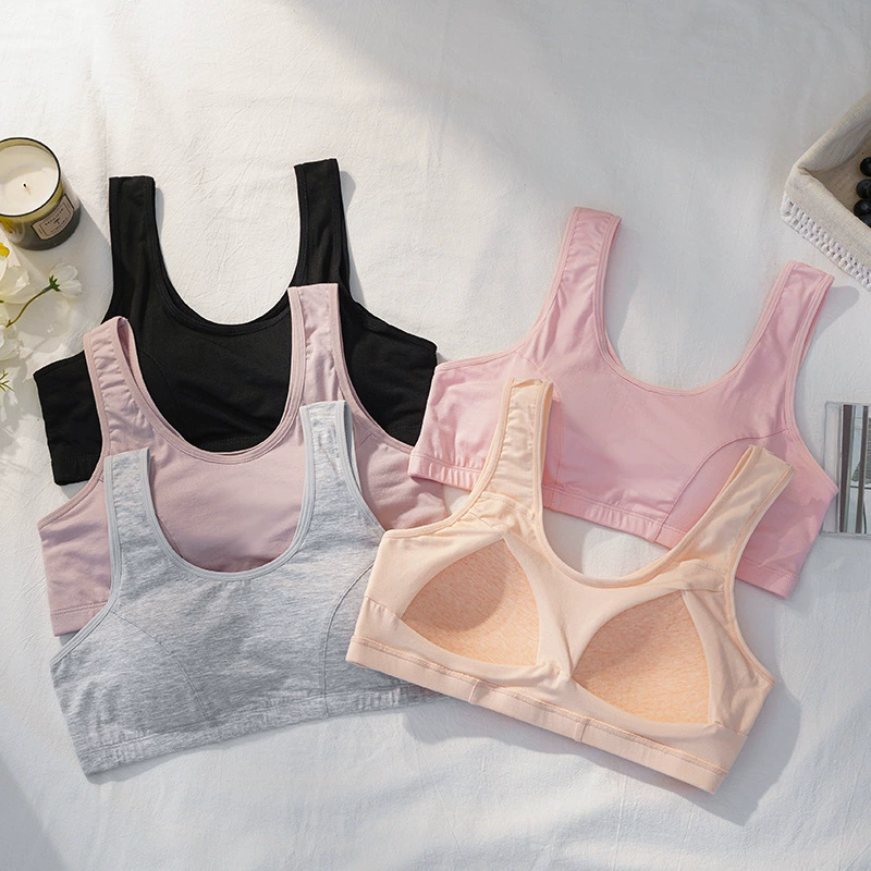 Underwear, tube top, supporting wireless bra, plus size