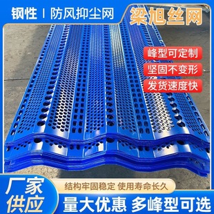 Customized Windproof and Dust-Suppressing Net for Coal Plant, Metal Windproof Net for Power Plant, Windshield Wall, Double-Peaked Railway Dustproof Net Manufacturer