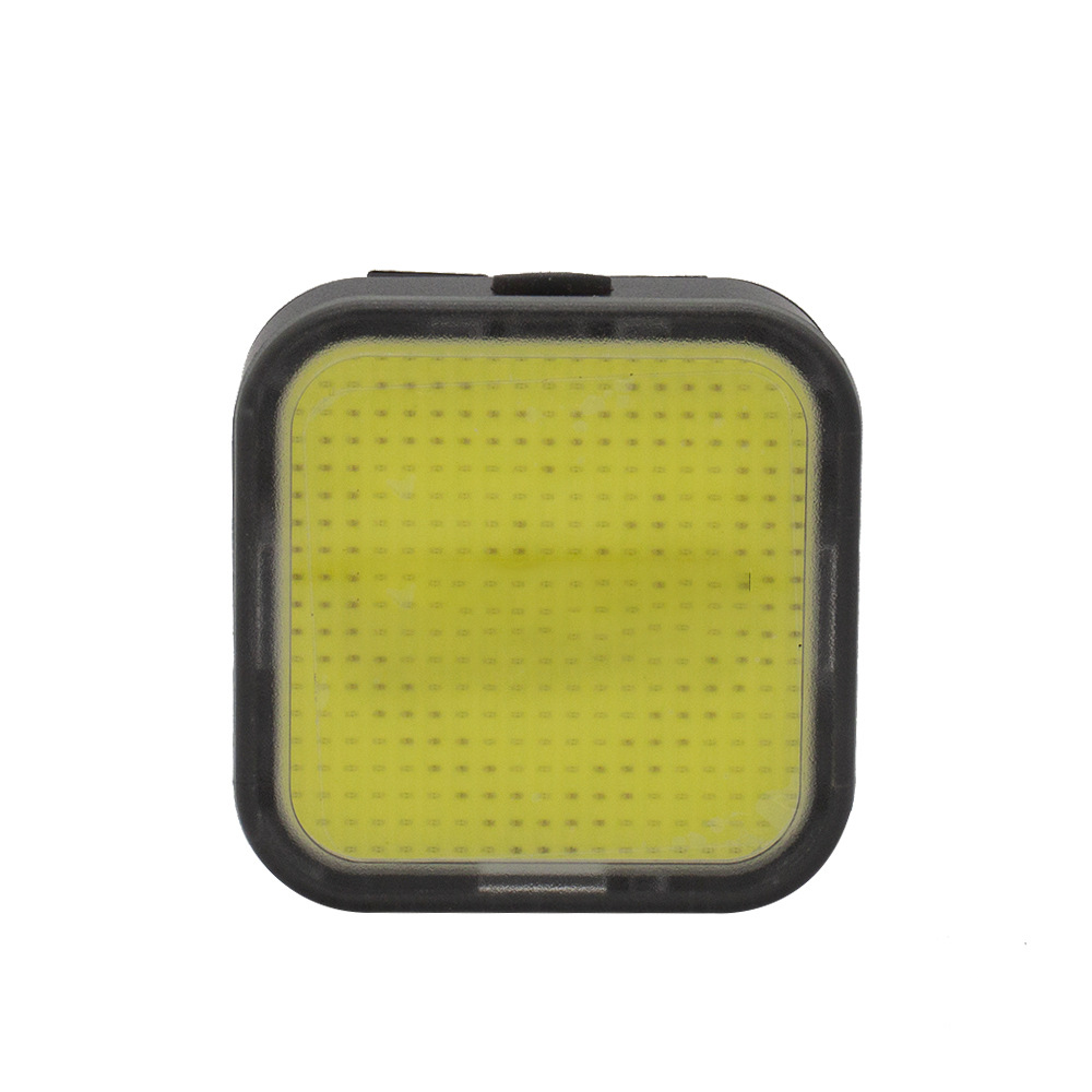 Transfronterizo nuevo impermeable al aire libre bicicleta de montaña luz de advertencia multifuncional aleación de aluminio recargable mini luz de la bicicleta