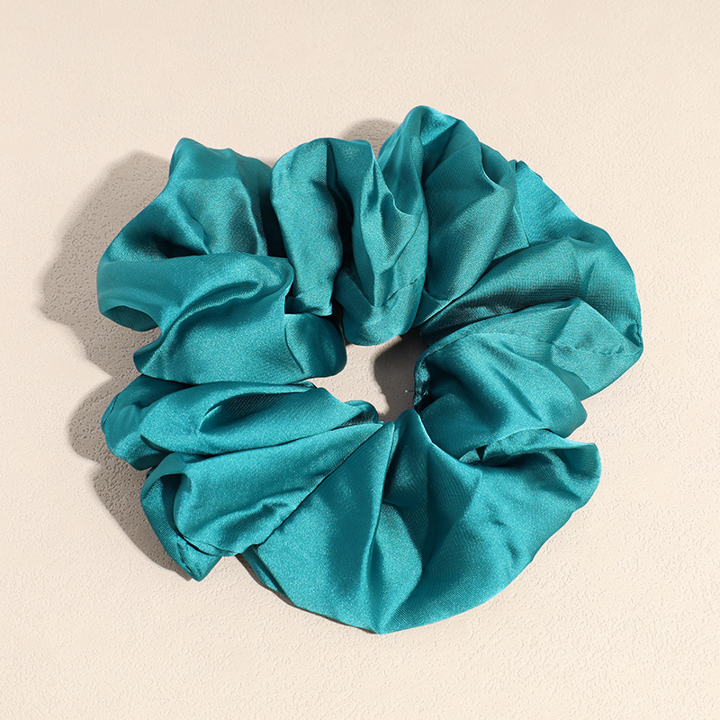 Fashion Solid Color Cloth Handmade Hair Tie 1 Piece display picture 12