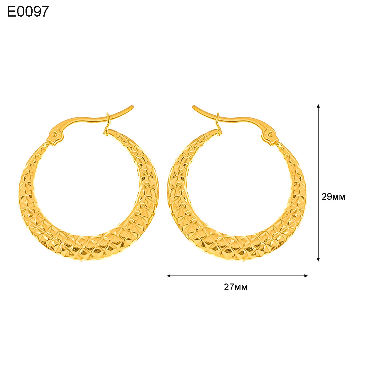 13g Weight Titanium Steel Ear Needle Material Earrings Classification 1 Pair Quantity Holiday, Daily Occasion Titanium Steel Material U Shape, Geometric, Round Pattern Women's Gender Plating Design Basic, Simple Style, Classic Style Style 1 Pair Basic Simple Style Classic Style U Shape Geometric Round Plating Titanium Steel Earrings 17