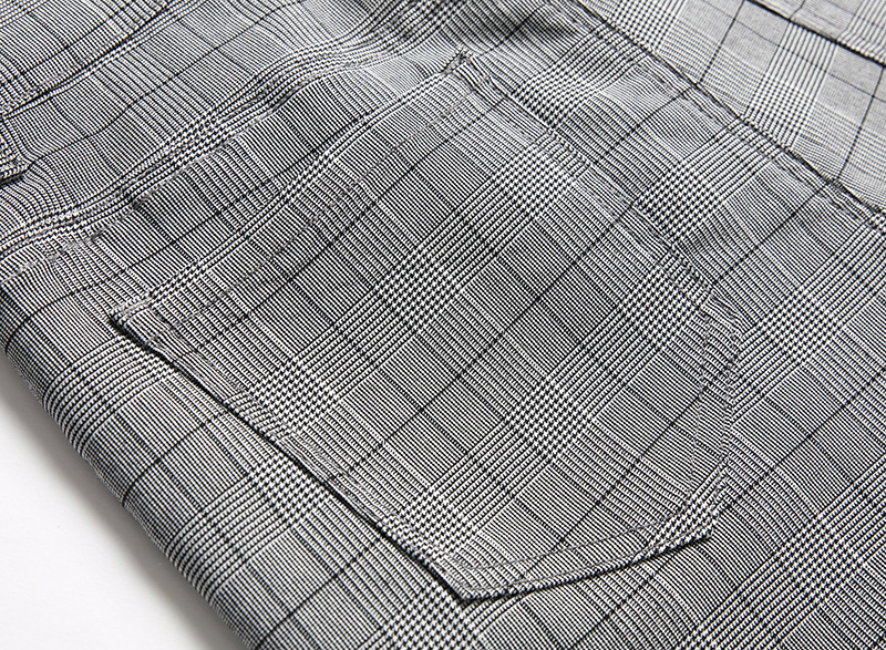 Pantaloncini jeans uomo distressed taglio dritto casual vintage_voghion.com