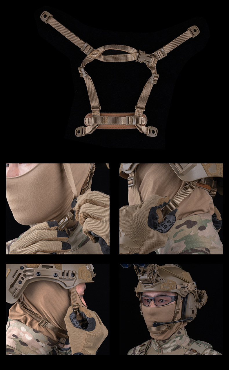 Casque Tactique 3.0 Rail WOSPORT TEAM WENDY - Pour Randonnée, équitation, Airsoft - Neuf Sous Emballage - Style Militaire