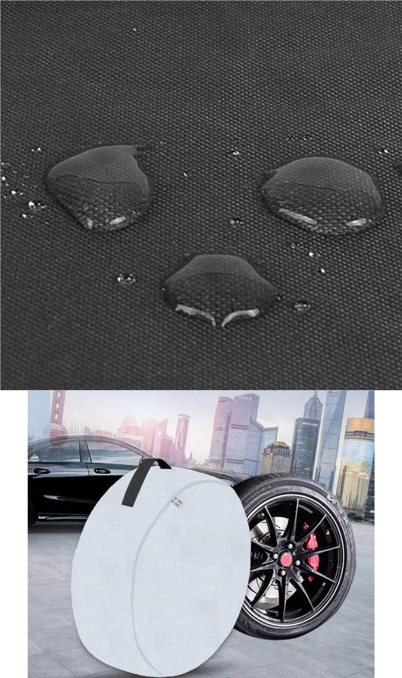 Car tire cover, wheel hub storage bag, spare tire cover, full protection, odor-proof, non-breathable, odor-isolating protective cover, snow tire cover