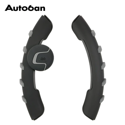 Black Labor-saving Ball, Steering wheel booster - black-rubber-paint-aw-d99