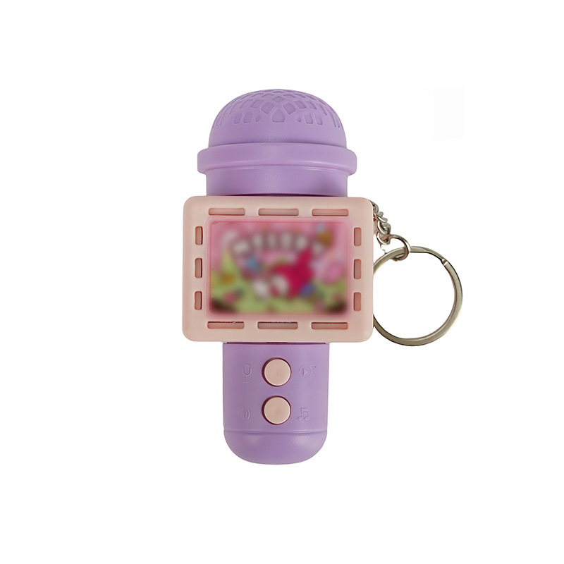 Microphone recorder [purple] bagged