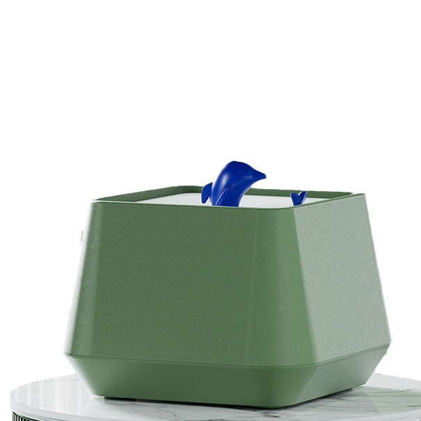 Nuevo tipo de agua potable para gatos silenciosa boca húmeda para gatos tazón de agua potable de filtro de circulación automática gran agua potable para mascotas