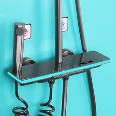 工廠批發簡約淋浴花灑套裝增壓全銅家用洗澡浴室槍灰四擋淋浴套裝