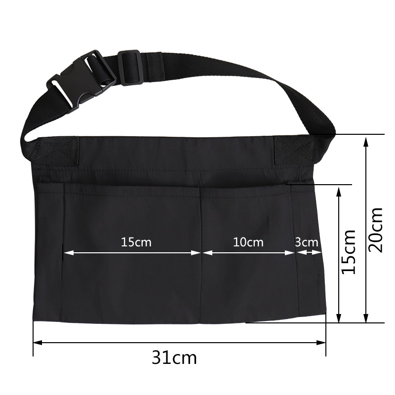 Kit de delantal transfronterizo impermeable y a prueba de aceite bolsa de almacenamiento portátil ajustable reparación de automóviles jardinería al aire libre riñonera personalizada