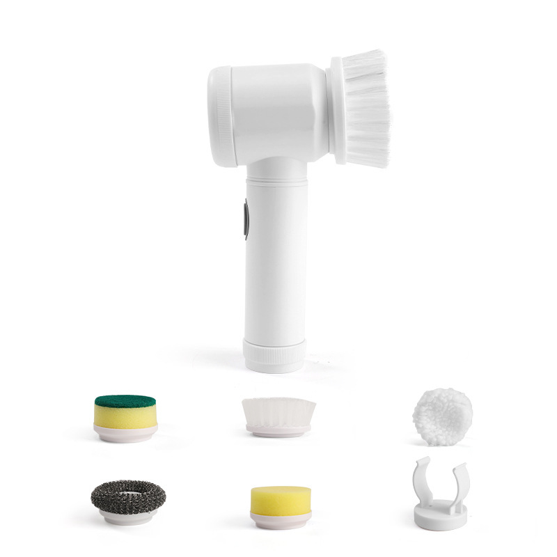 Cepillo de limpieza eléctrico de mano multifuncional cepillo de piso del hogar azulejo de la cocina bañera lavavajillas olla cepillo zapato artefacto