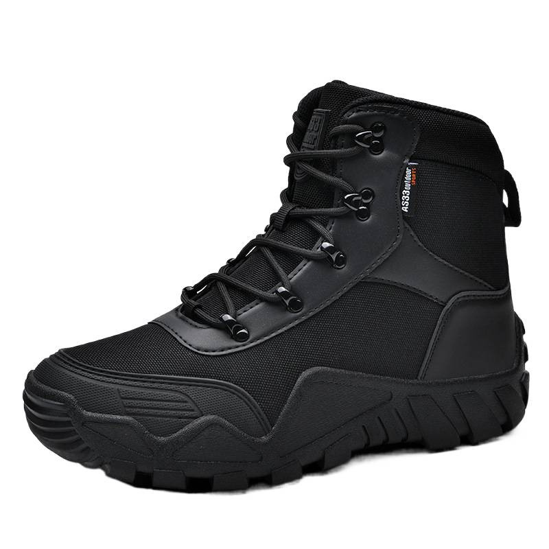 Una botas tácticas de 2025 botas de montaña al aire libre para hombres de tamaño bajo transfronterizo botas de desierto directas fabricantes