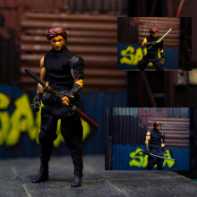 1/18兵人宽肩高领背心4寸玩具娃娃衣服BJD人偶高领毛衣YEESENYIYI