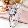 Fashionable swiss watch, electronic retro waterproof steel belt, bracelet, Korean style