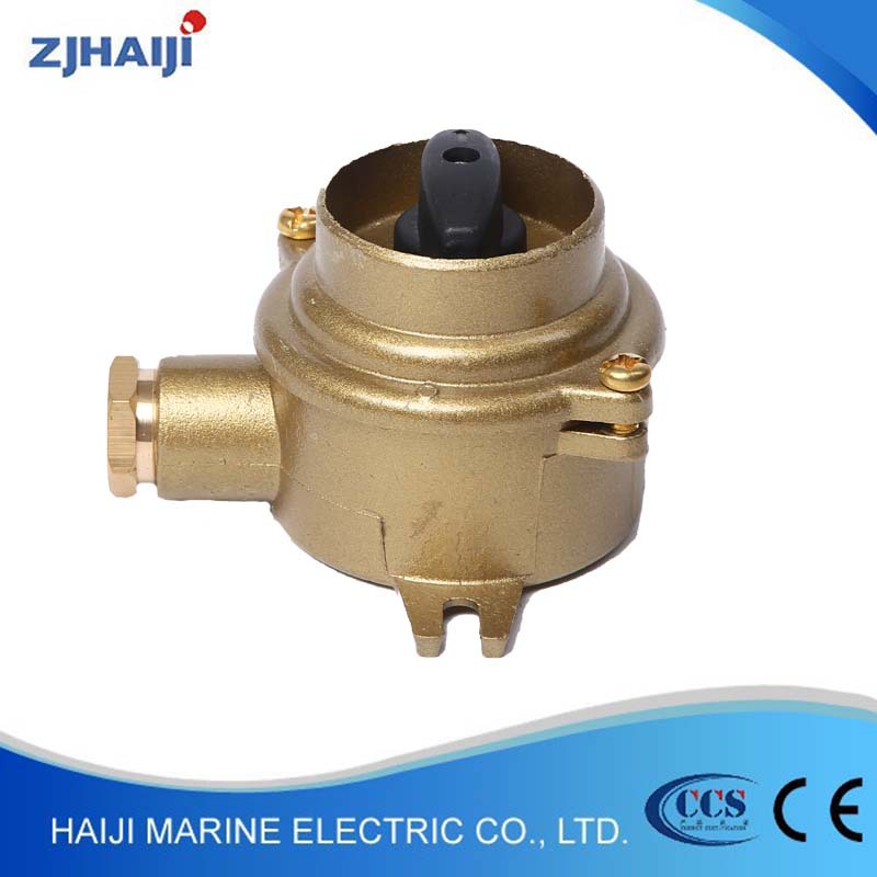 供应各类船用开关 铜质 船用铜质防水开关HH101 （1133）