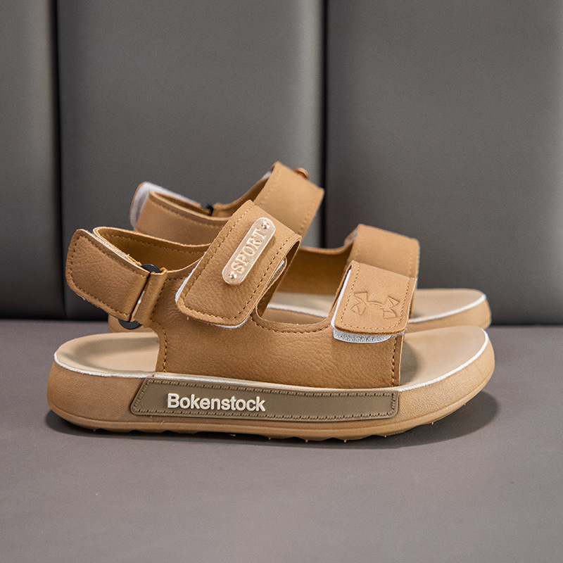 Niños huecos sandalias transpirables 2026 verano nuevo estilo de moda para niños zapatos casuales para niños zapatos de playa suaves image 8