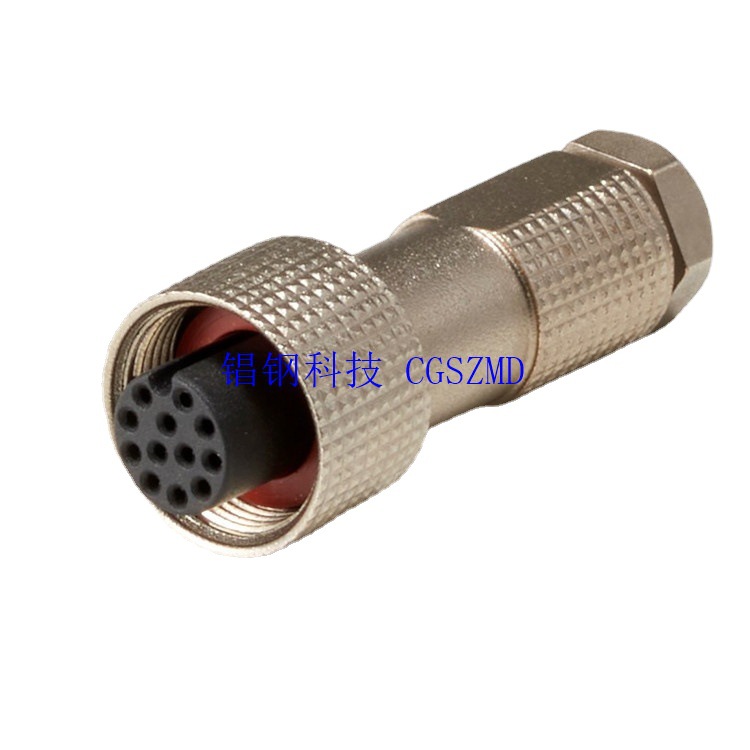 16Gͷ8о12G 12оM12 shield straight female plug