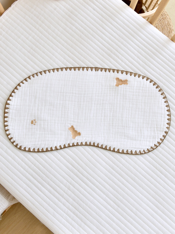 新生児のしゃっくりタオルの赤ちゃんの純綿のガーゼの刺繍の貝殻の辺のa類のよだれのタオルの赤ちゃんは乳を吐くことを防止します。|undefined