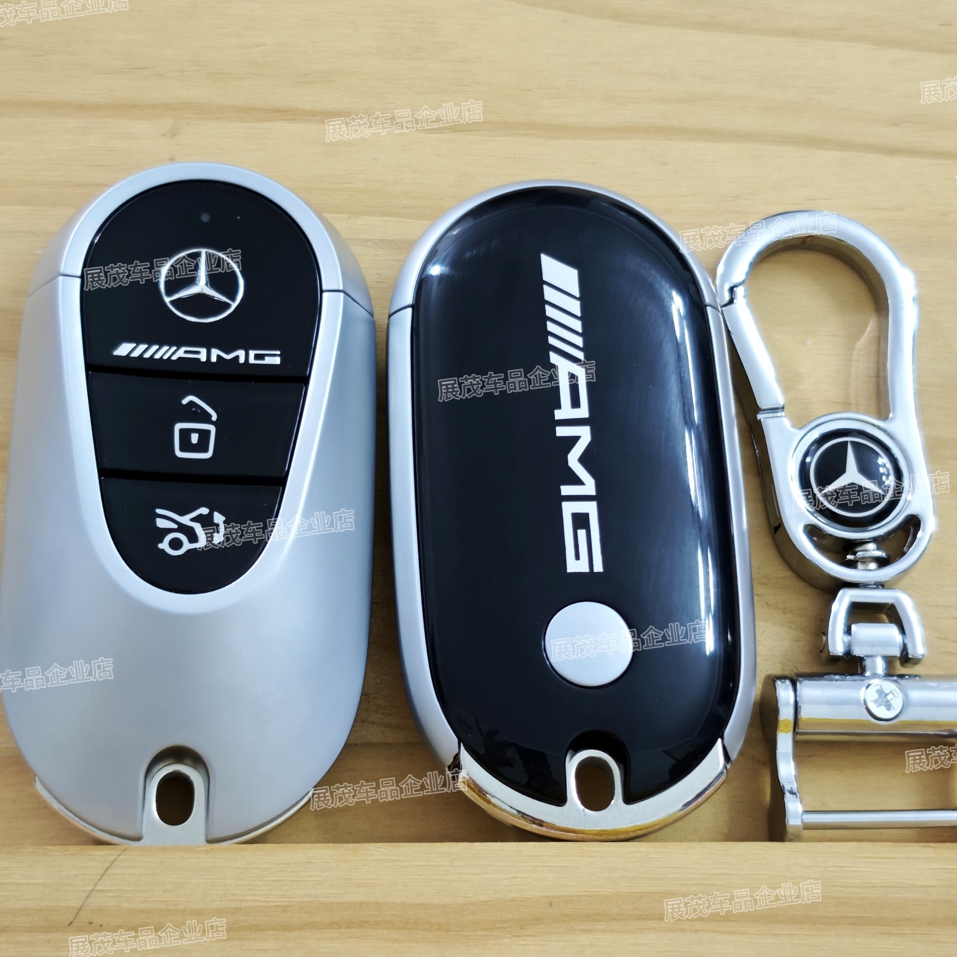 최신 AMG 문자 키 버클(회로 기판 조명 및 오픈 톱니 포함)