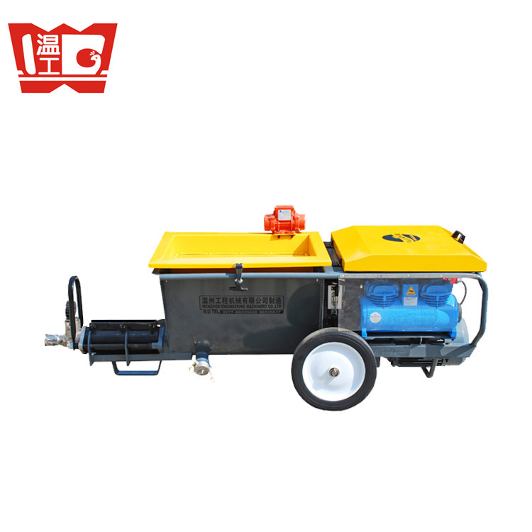 JP70内外墙薄喷厚喷假山墙面钢结构喷涂3D打印建筑灌浆砂浆喷涂机