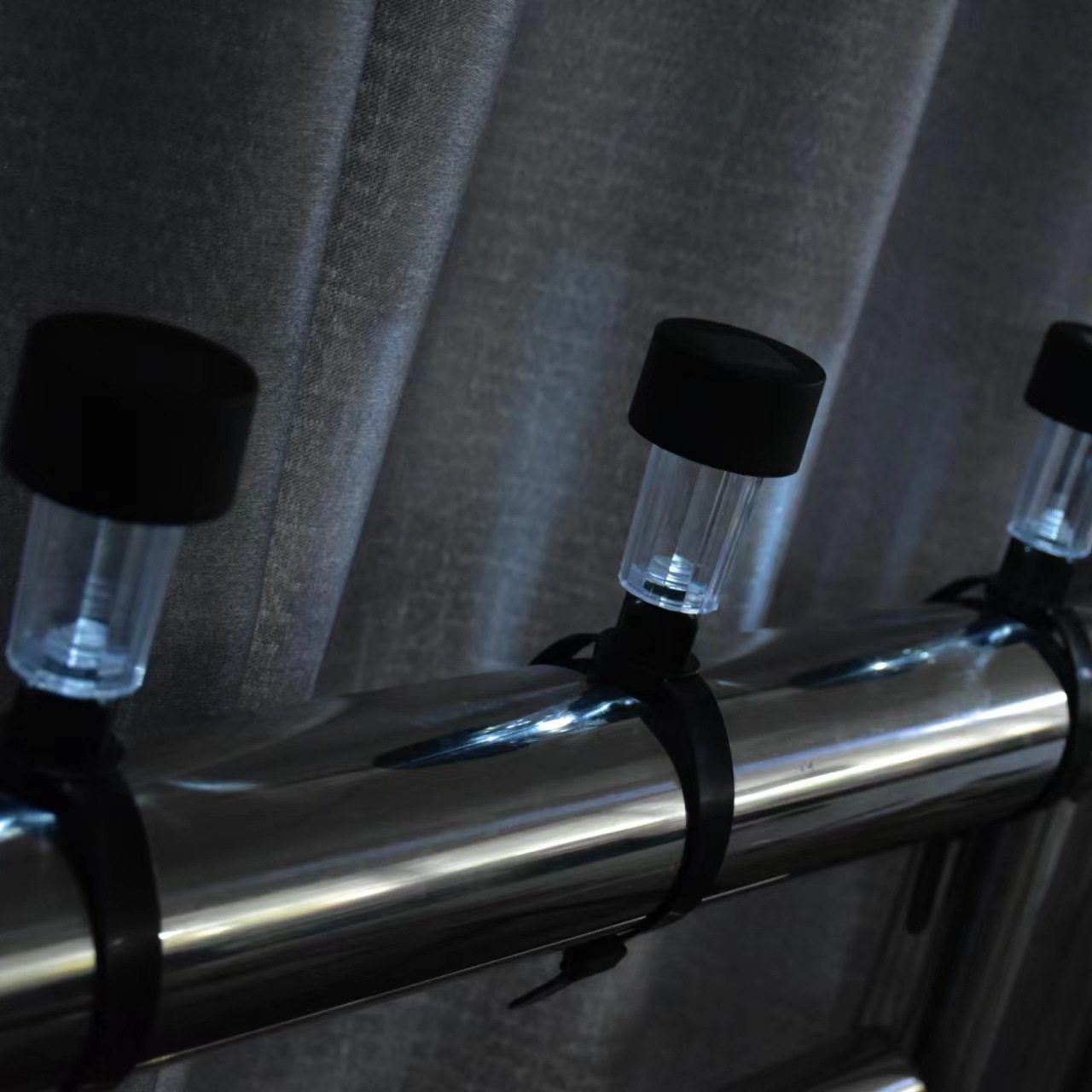 45 플라스틱 케이블 타이 백색광