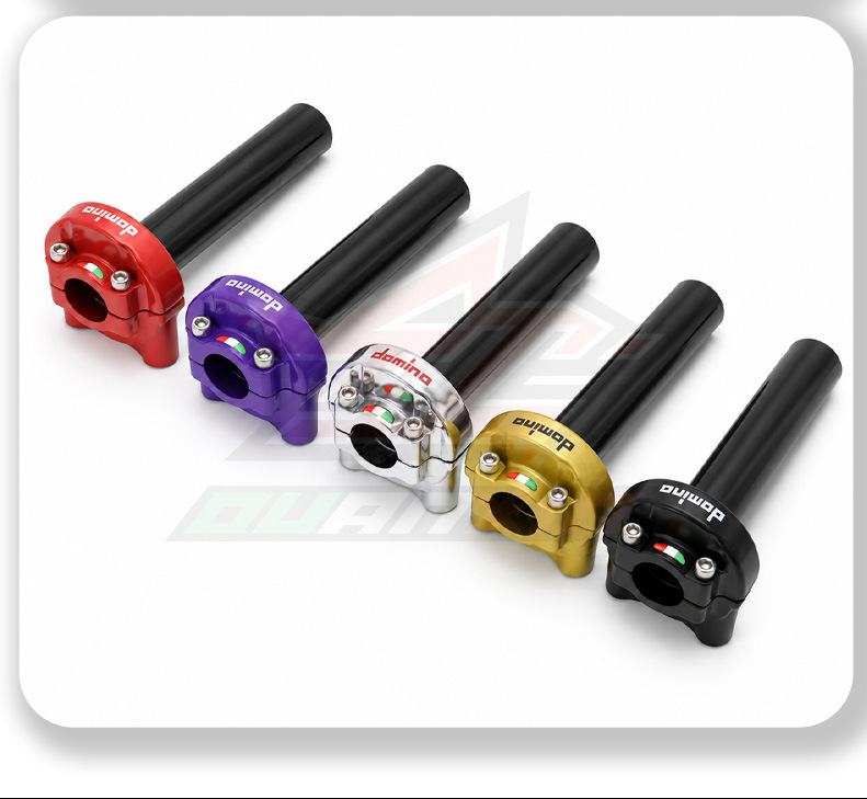 Suitable for Motorcycle Universal Throttle Modification Parts, Large-Displacement Throttle Domino Handlebar Dual-Line Throttle Mount