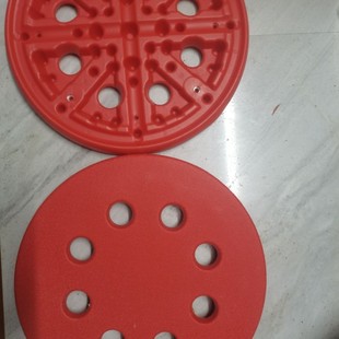 Replace the Plastic Stool Surface with Thickened Hollow Round Stool, Cooked Plastic Eight-Hole Panel, Reinforced Steel Stool, Blow Molding with Lid