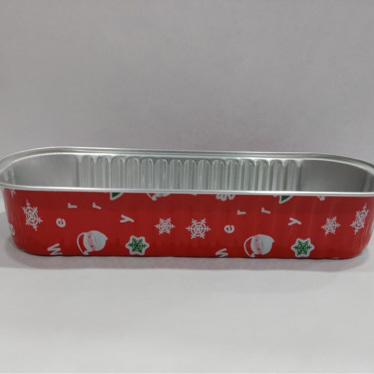 Engrosada papel de aluminio caja de papel de estaño barbacoa rectangular desechable queso patata dulce Sushi al horno Durian caja para hornear